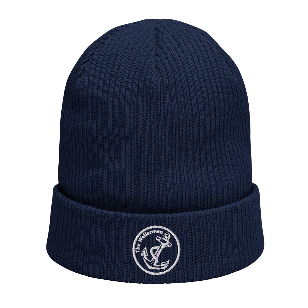 Organic ribbed beanie