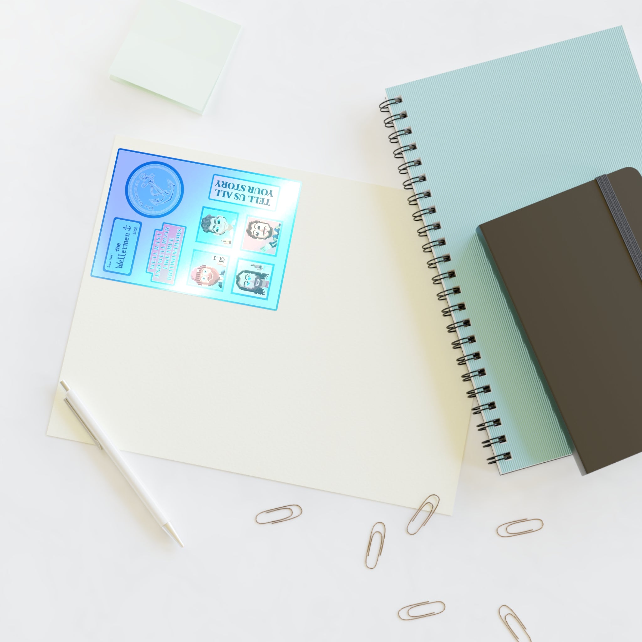 Whimsical Sticker Sheets - Tell Us Your Story