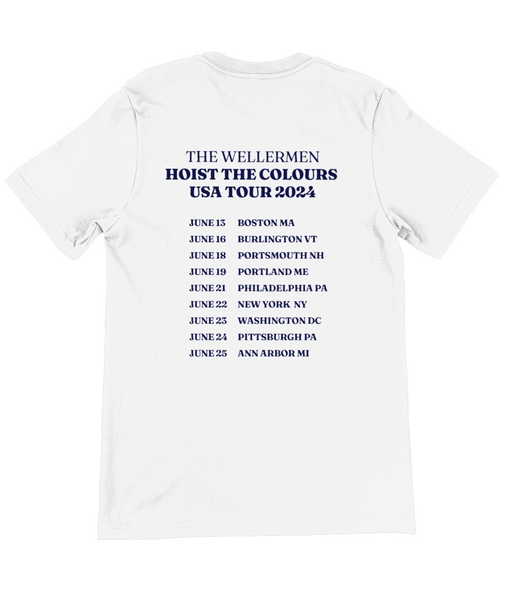 The Wellermen USA Tour 2024 T-Shirt