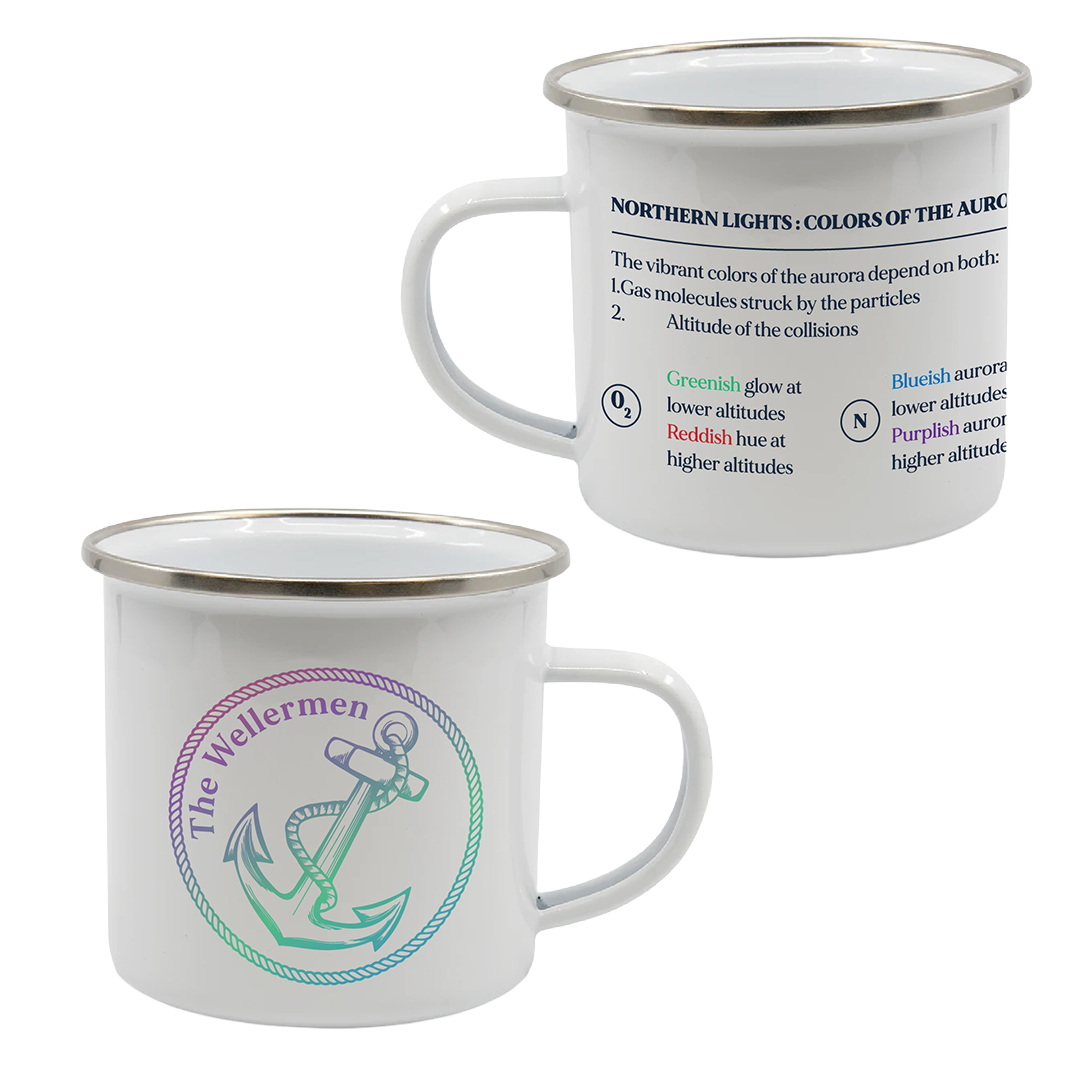 Wellermen Enamel Camping Mug