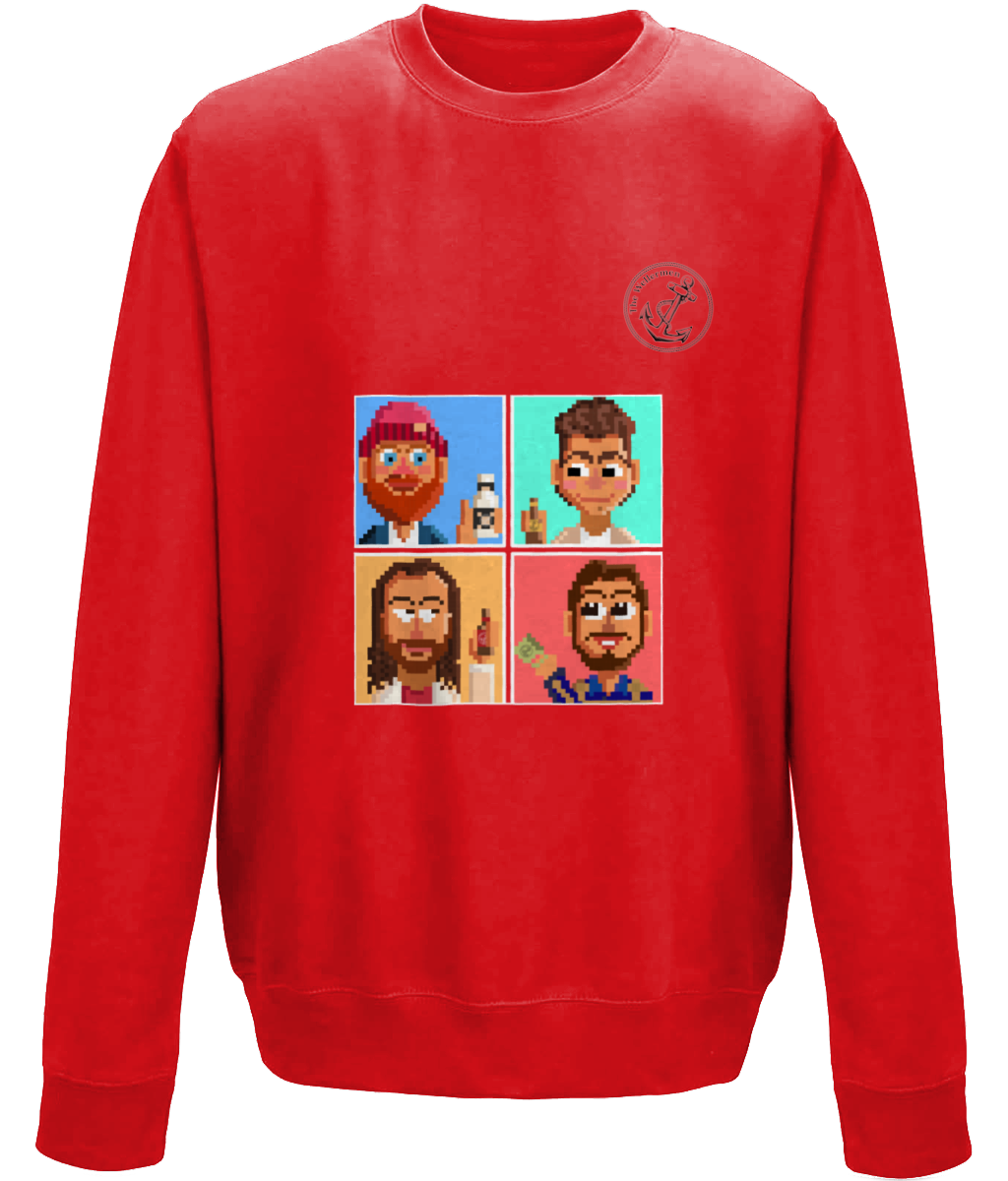 The Wellermen Sweatshirt with Black Logo Design