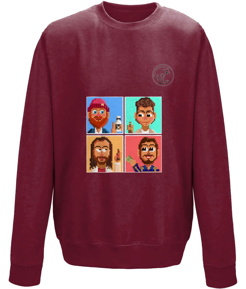 The Wellermen Sweatshirt with Black Logo Design