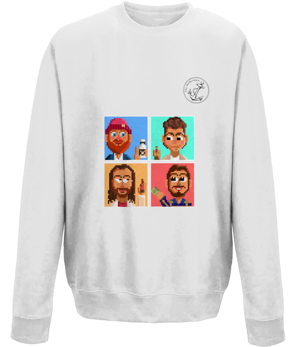 The Wellermen Sweatshirt with Black Logo Design