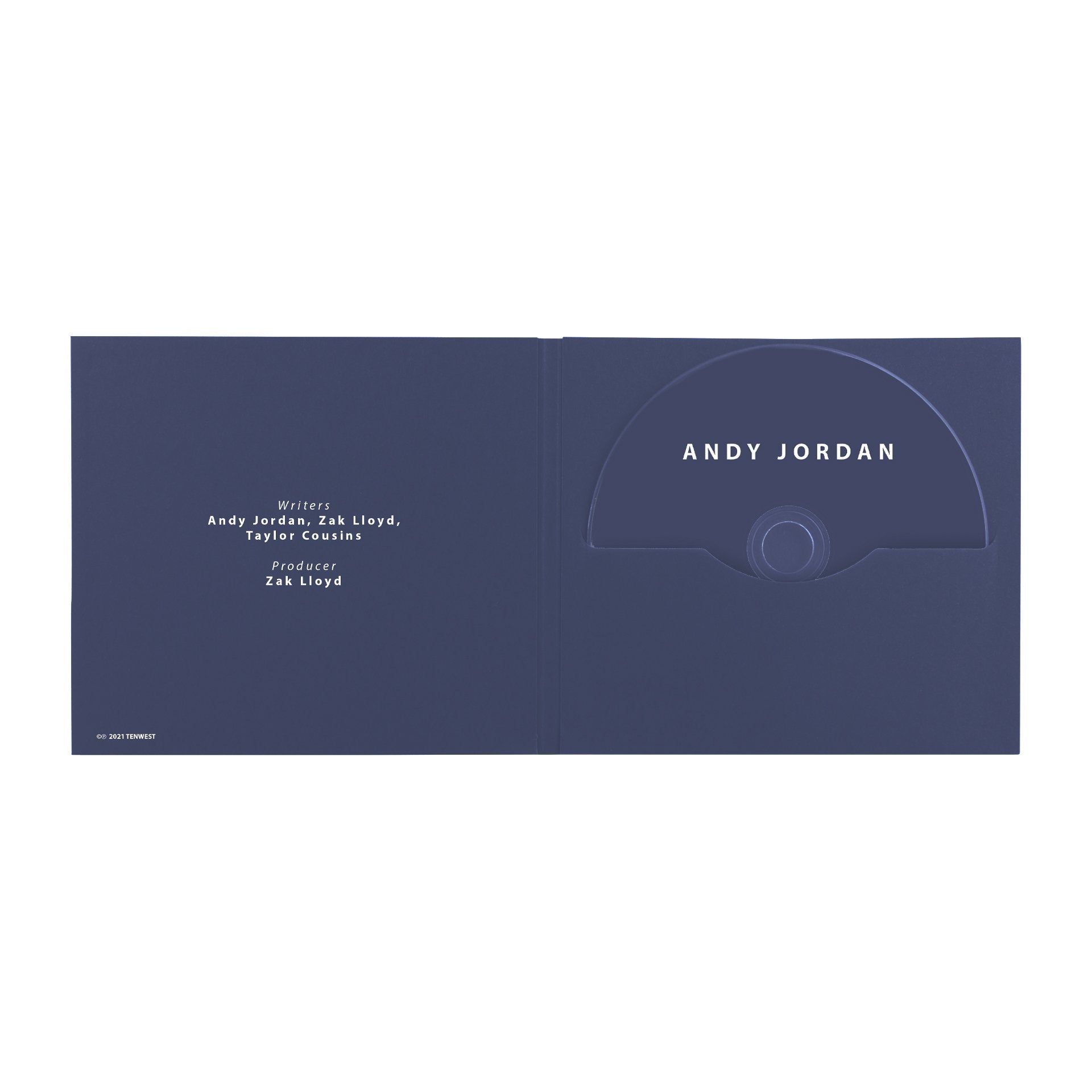Andy Jordan "Us" EP CD (Unsigned)
