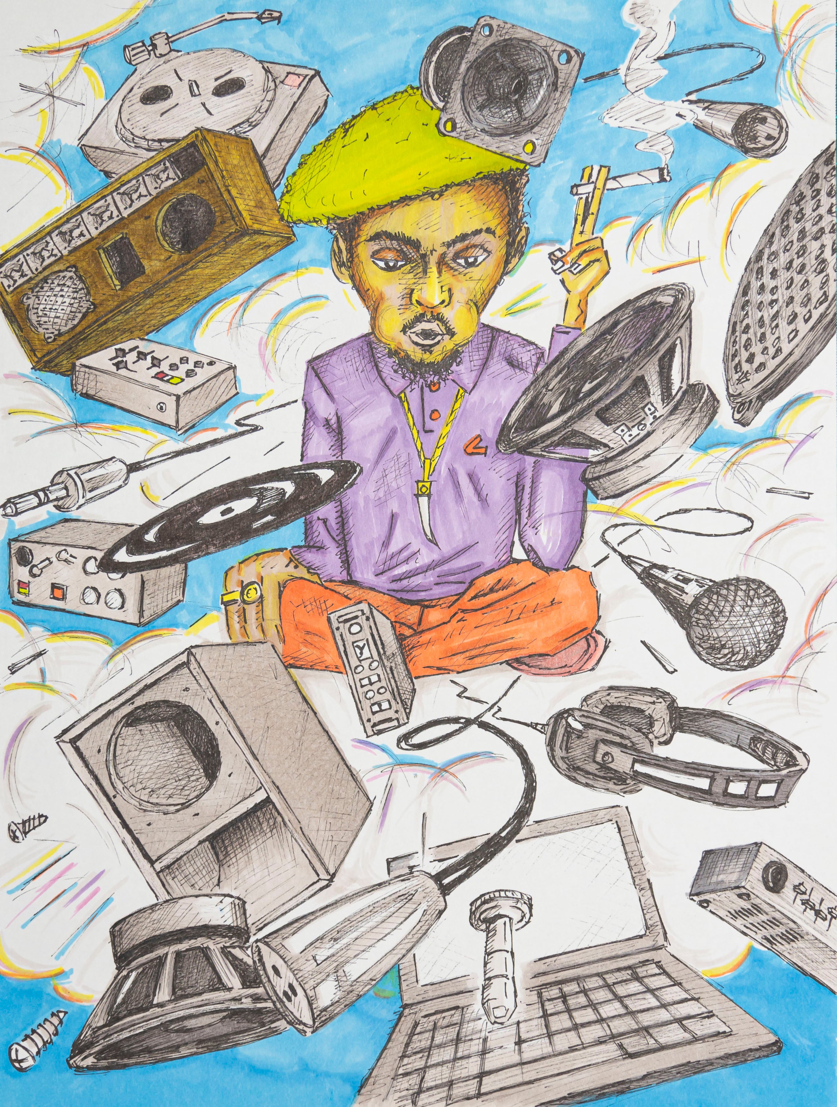 'Sound In Space' T Shirt