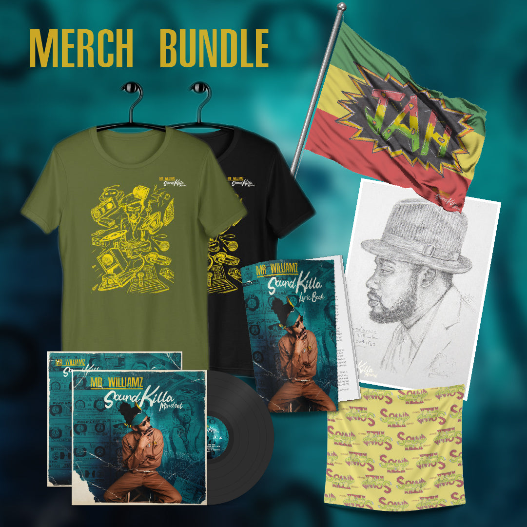 'SoundKilla Mindset' Merch Bundle - International Shipping