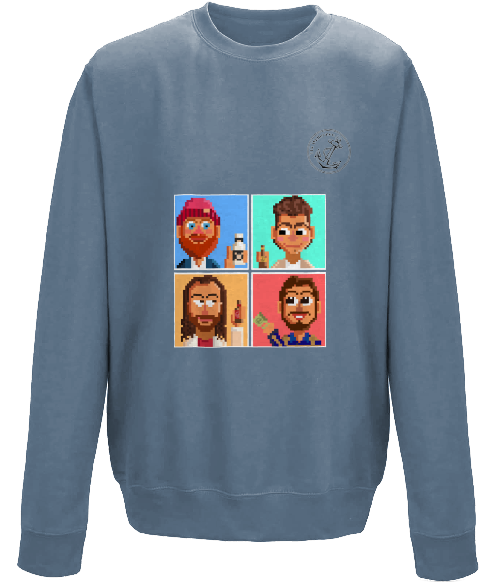 The Wellermen Sweatshirt with Black Logo Design