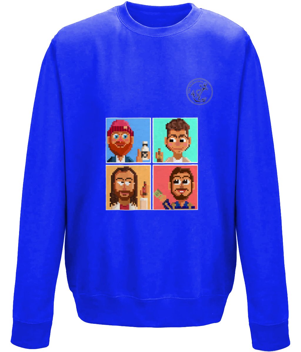 The Wellermen Sweatshirt with Black Logo Design