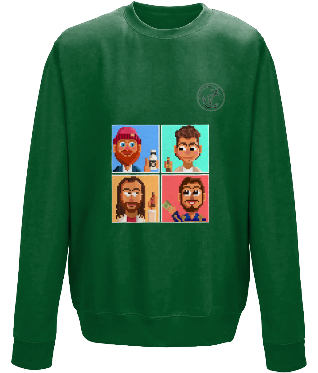 The Wellermen Sweatshirt with Black Logo Design