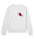 elastic heart sweater