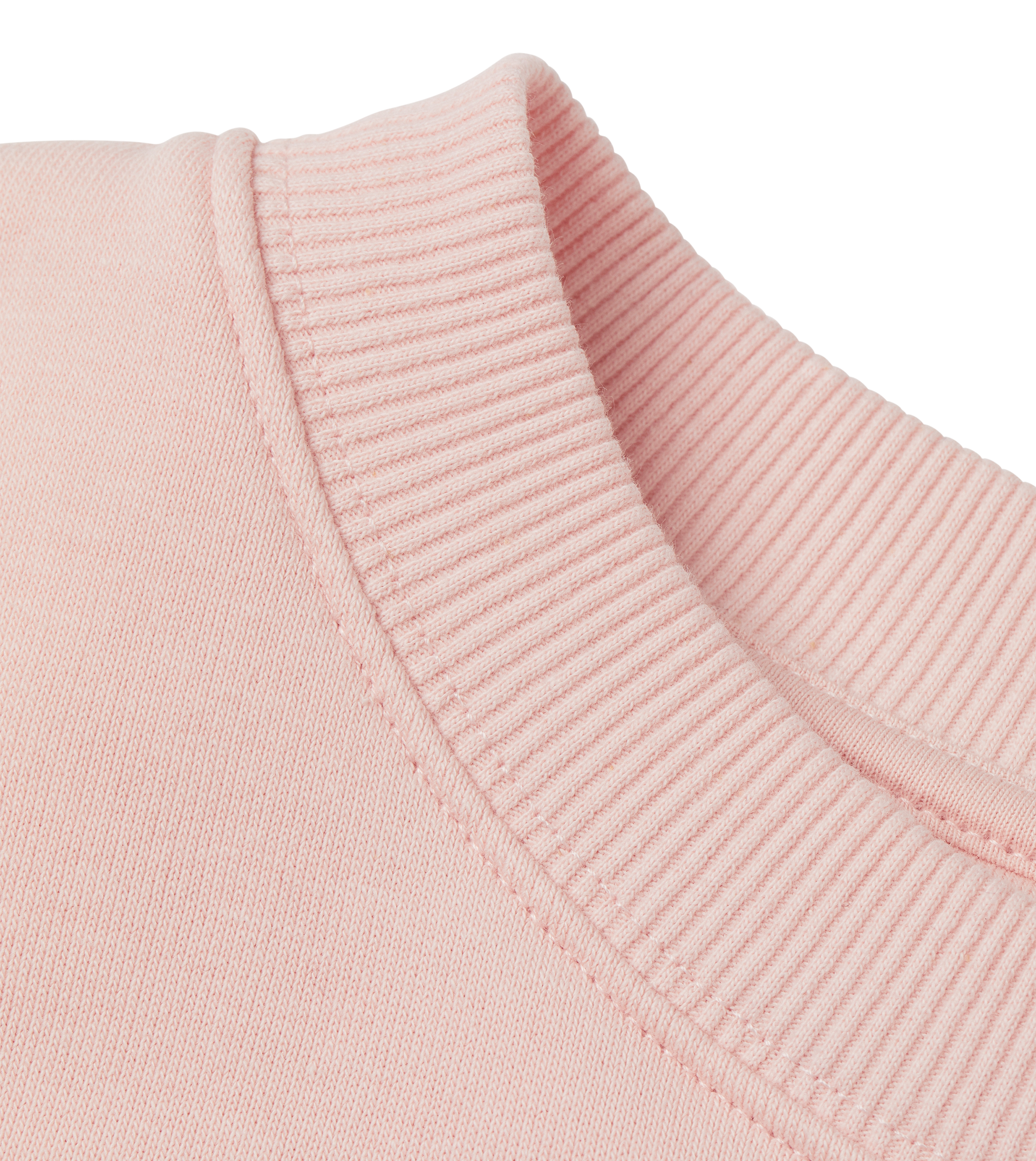 elastic heart sweater